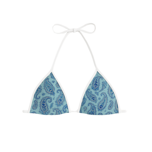 Blue Lagoon Triangle Top